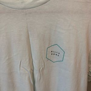 light blue Billabong t shirt size medium